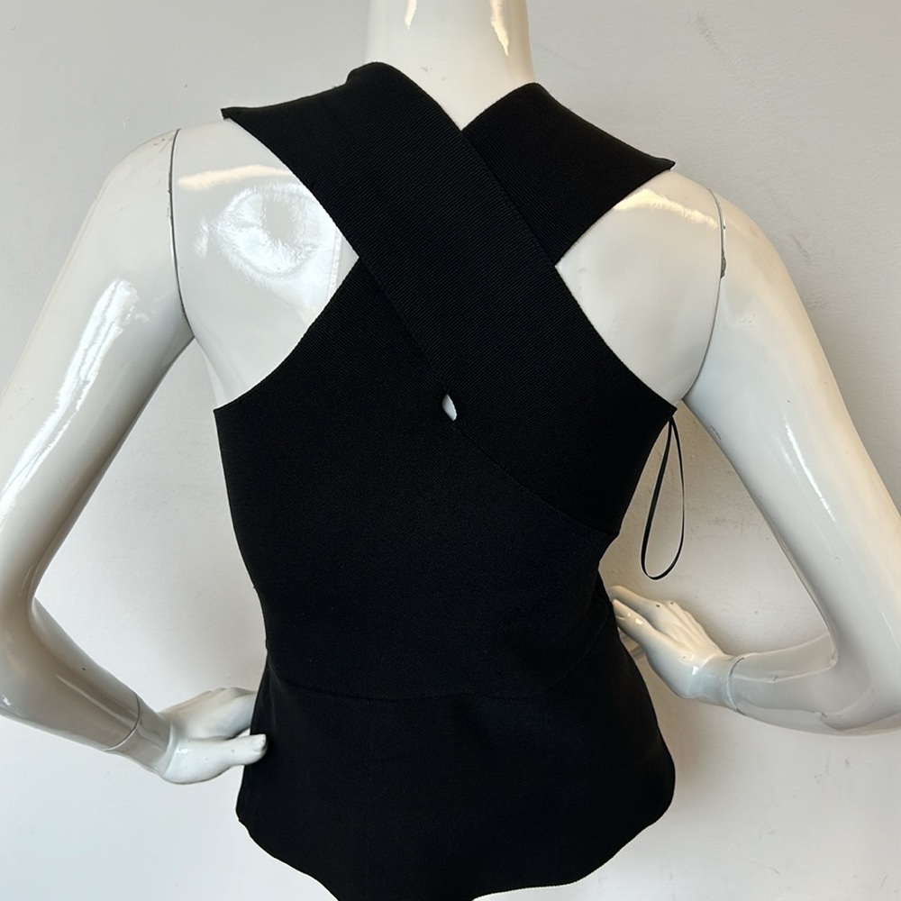 A.L.C. Fitted Peplum Top